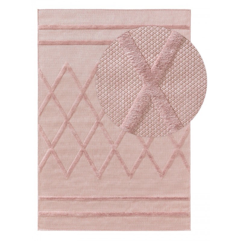 SISE- JA VÄLISVAIP Bonte roosa 80x150 cm | FreshDesign.ee