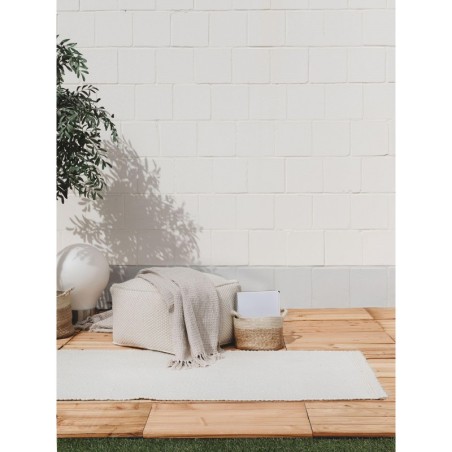 VAIP valmistatud taaskasutatud material Kiah kreem 70x200 cm