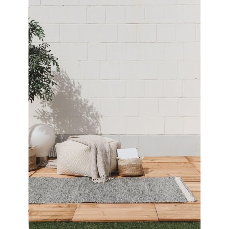 VAIP valmistatud taaskasutatud material Kiah hall 70x200 cm