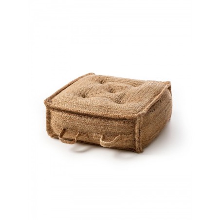 Floor cushion Jutta helepruun 55x55x20 cm | FreshDesign.ee