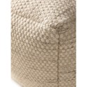 käsitöö villa Pouf Rocco kreem 45x45x45 cm | FreshDesign.ee