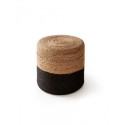 käsitöö Jute Pouf Jutta helepruun/must 40x... | FreshDesign.ee