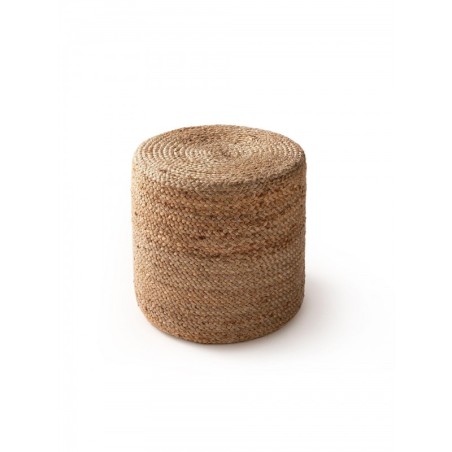 käsitöö Jute Pouf Jutta helepruun 40x40x40 cm | FreshDesign.ee
