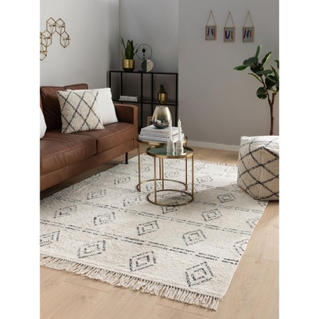 Pestav puuvilla VAIP Naomi kreem 200x300 cm