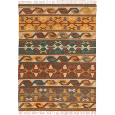 Käsitsi kootud Kelim Zohra värviline 200x300 cm | FreshDesign.ee