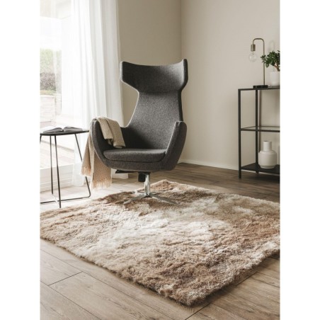 Shaggy VAIP Whisper beež/helepruun 200x200 cm