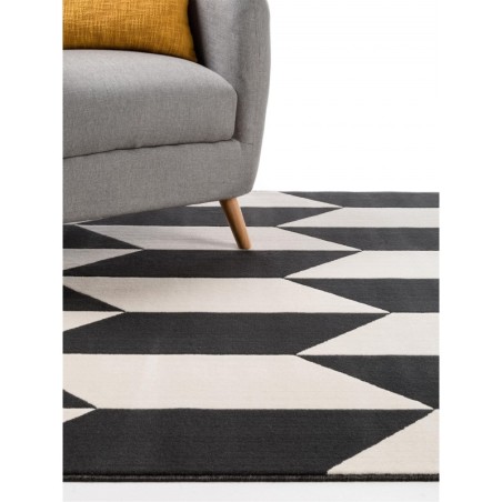 VAIP Dessert must/Valge 160x230 cm | FreshDesign.ee