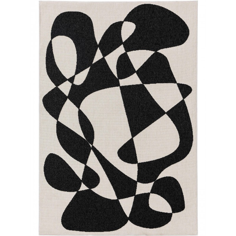 SISE- JA VÄLISVAIP Taro must/Valge 160x230 cm | FreshDesign.ee