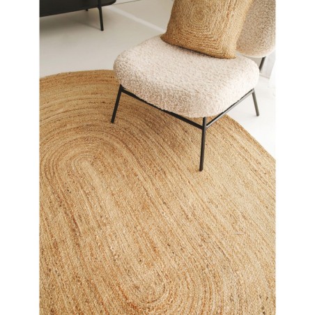 Jute VAIP Ovaalne Jutta helepruun 160x230 cm | FreshDesign.ee