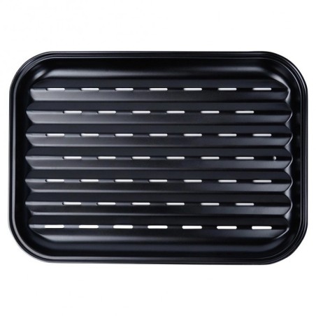 Perforeeritud mustast terasest grillplaat,... | FreshDesign.ee