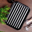 Perforeeritud mustast terasest grillplaat,... | FreshDesign.ee