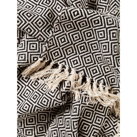 puuvilla blanket Jasmin must 125x150 cm | FreshDesign.ee