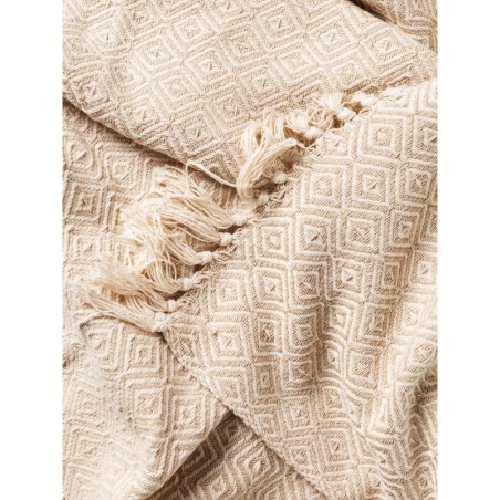 puuvilla blanket Jasmin beež 125x150 cm | FreshDesign.ee