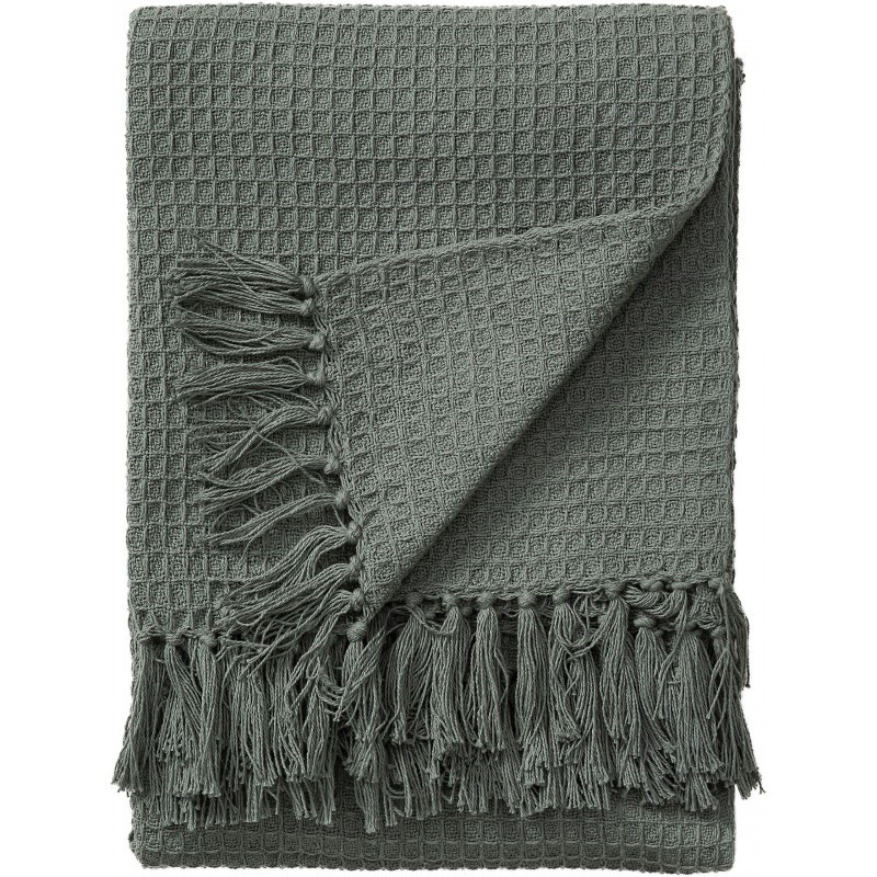 puuvilla blanket Amalia heleroheline 125x150 cm | FreshDesign.ee