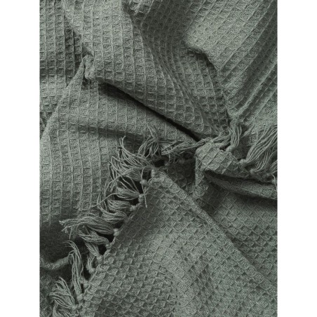puuvilla blanket Amalia heleroheline 125x150 cm | FreshDesign.ee