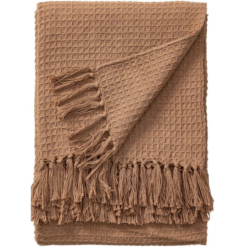 puuvilla blanket Amalia helepruun 125x150 cm | FreshDesign.ee