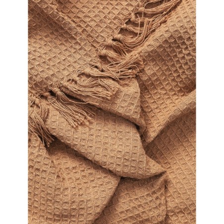 puuvilla blanket Amalia helepruun 125x150 cm | FreshDesign.ee