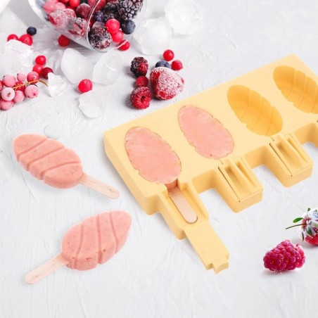 Puidust jäätisepulgad 50 tk.