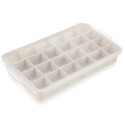 Beež silikoonist jääkuubikuvorm kaanega, 2... | FreshDesign.ee