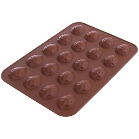 Pruun silikoonist küpsisevorm pähklitega S... | FreshDesign.ee