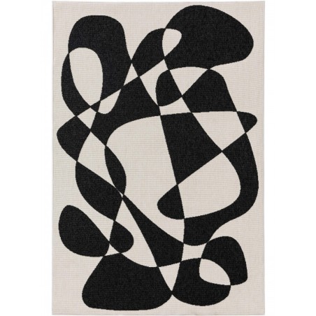 SISE- JA VÄLISVAIP Taro must/Valge 120x170 cm | FreshDesign.ee