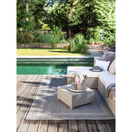 SISE- JA VÄLISVAIP Cleo süsi 120x170 cm