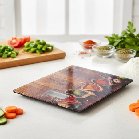 Köögikaal, klaas, elektrooniline, lame, 5 kg