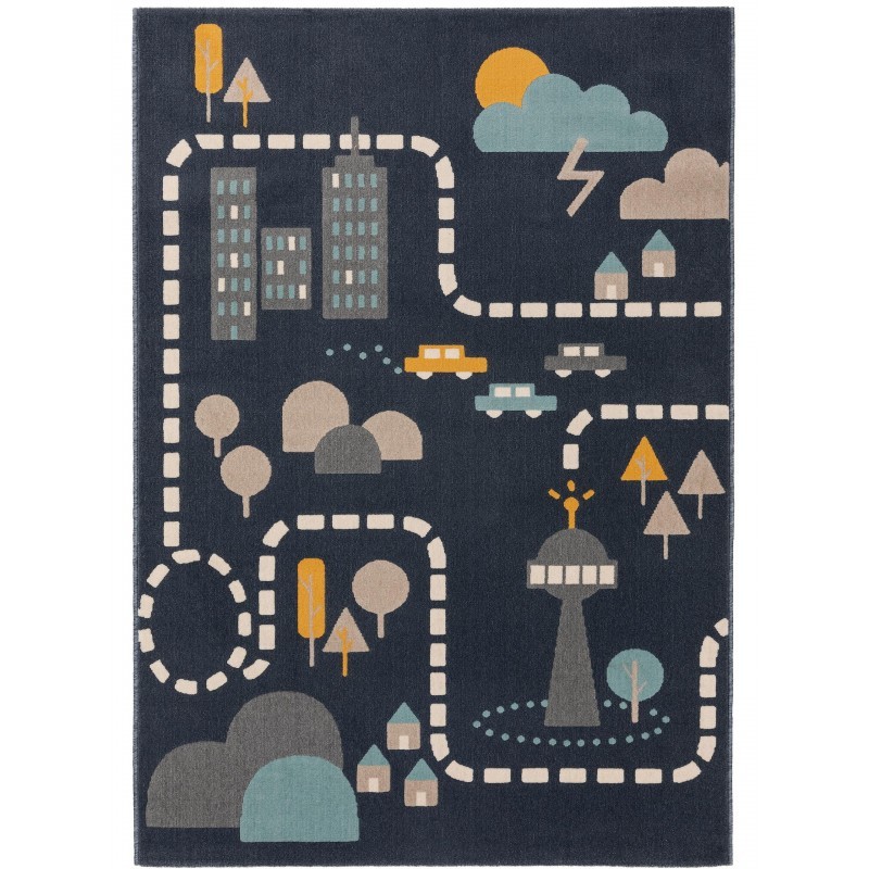 Lastetoa vaip Juno sinine 120x170 cm | FreshDesign.ee