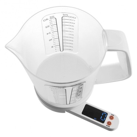 Mõõdutopsiga köögikaal 5 kg, 1, 2 liitrit | FreshDesign.ee