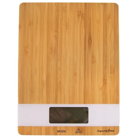 Bambusest elektrooniline lame köögikaal WHITELINE 5 kg