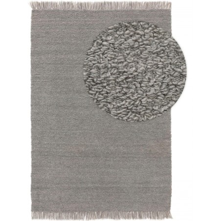 Pööratav vaip Eddy Helehall 120x170 cm | FreshDesign.ee