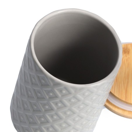Hoiunõu bambus kaanega, 730 ml, kivikeraam... | FreshDesign.ee