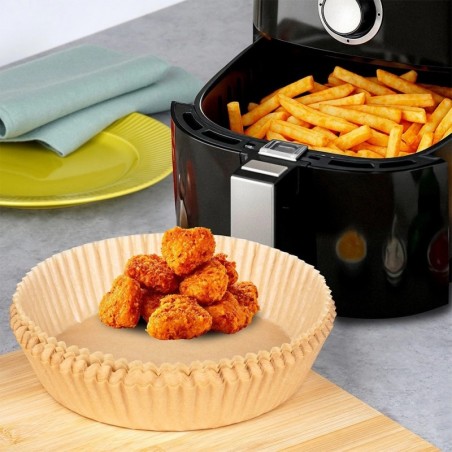 Air Fryer paberist vahetükk õhufritüürile, ümmargune, 19 cm, 50 tk.