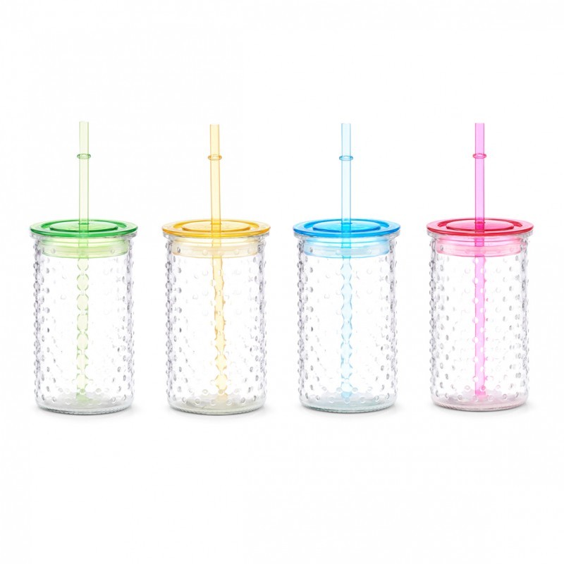 Joogipudel kõrrega, 460 ml, | FreshDesign.ee