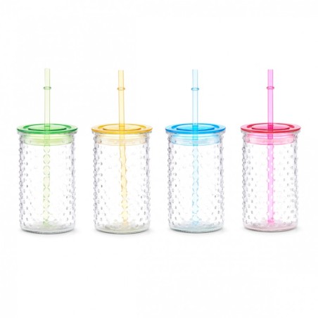 Joogipudel kõrrega, 460 ml, | FreshDesign.ee