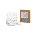 Beebi teki ja padja komplekt Forest Foxes, hall | FreshDesign.ee