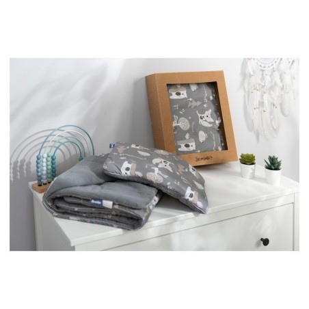 Beebi teki ja padja komplekt, grafiit | FreshDesign.ee