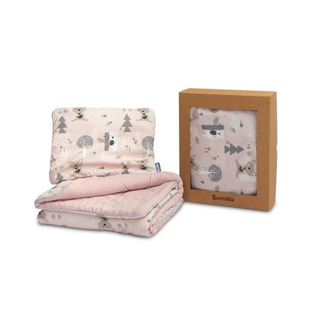 Beebi teki ja padja komplekt, roosa | FreshDesign.ee