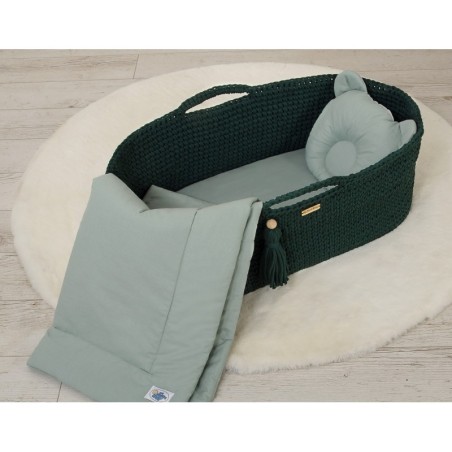 Beebi tekk ja padi, pastell roheline