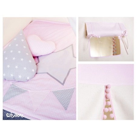 Tipi telk komplekt heleroosa | FreshDesign.ee