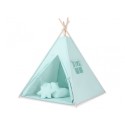 Tipi telk aluse ja patjadega + suled, mint | FreshDesign.ee
