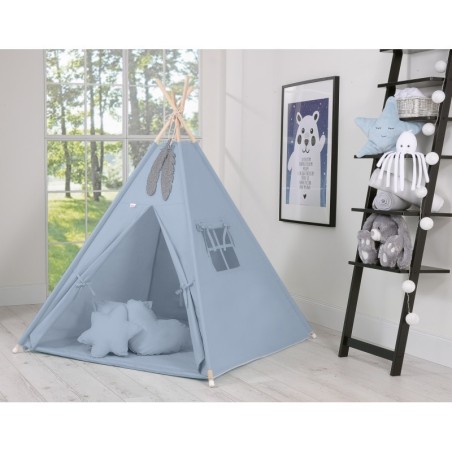 Tipi telk aluse ja patjadega + suled, past... | FreshDesign.ee