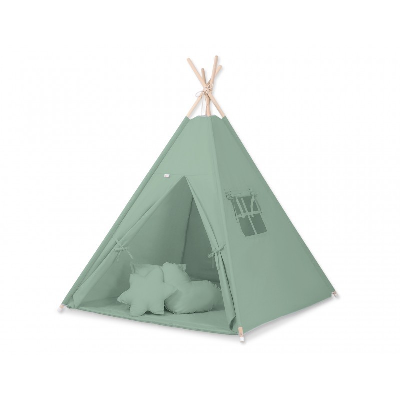 Tipi telk aluse ja patjadega + suled, past... | FreshDesign.ee