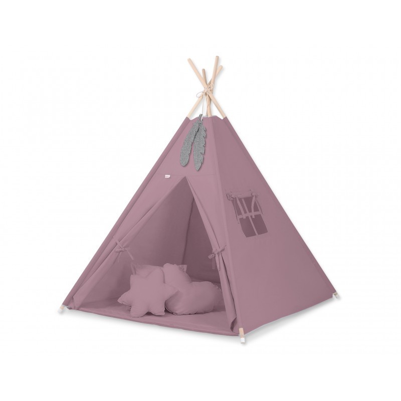 Tipi telk aluse ja patjadega + suled, past... | FreshDesign.ee