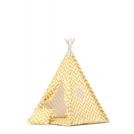 Tipi telk Mustard herringone | FreshDesign.ee