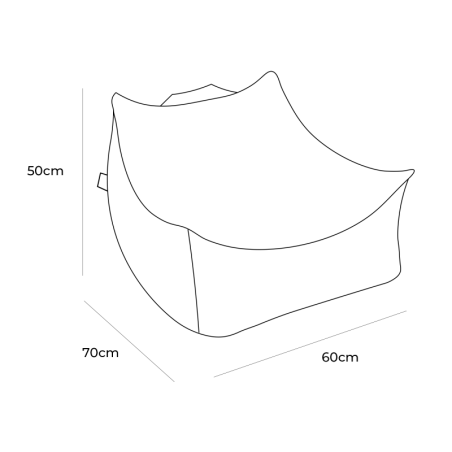 Kott-tool tumba Aesthetic Sako, roosa | FreshDesign.ee