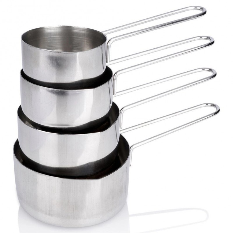 Terasest köögimõõtetopsid, 4 tk. | FreshDesign.ee