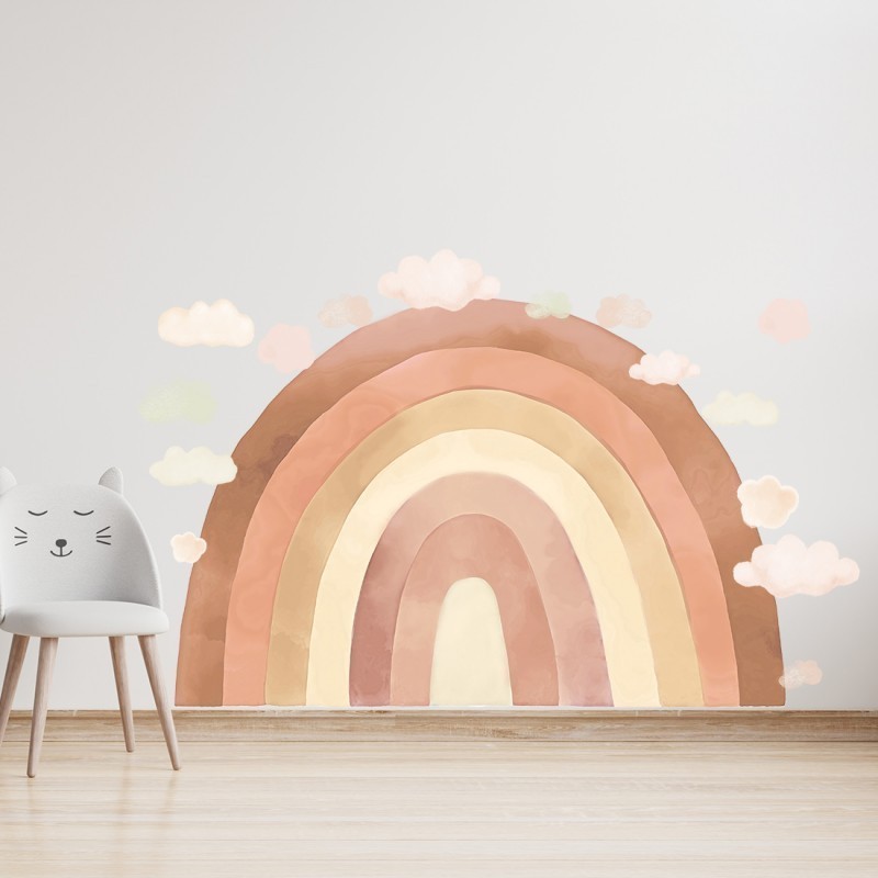 Seinakleebis vikerkaar, beež | FreshDesign.ee