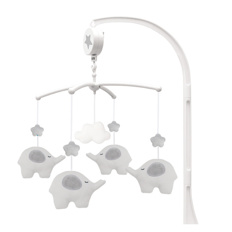 Voodikarussell muusikaga, elevandid | FreshDesign.ee