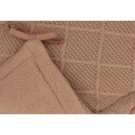 Voodipehmendus 180x30cm Check Knit - Biscuit | FreshDesign.ee